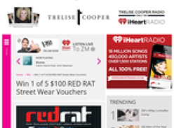 Win 1 of 5 $100 Red Rat Street Wear Vouchers