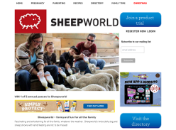 Win 1 of 5 annual passes to Sheepworld