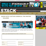 Win 1 of 5 Captain America: The Winter Solider on Blu-ray