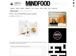 Win 1 of 5 CleanPaleo prize packs