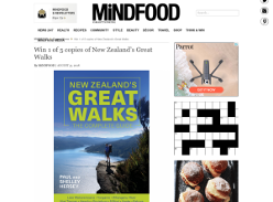 Win 1 of 5 copies of New Zealand’s Great Walks