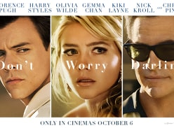 Win 1 of 5 double movie passes to Don’t Worry Darling