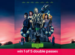 Win 1 of 5 Double Passes to Beetlejuice