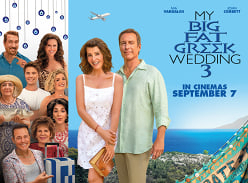 Win 1 of 5 Double Passes to My Big Fat Greek Wedding 3