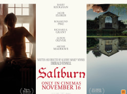 Win 1 of 5 Double Passes to Saltburn