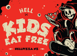 Win 1 of 5 Double Pizza E-Vouchers from Hell Pizza