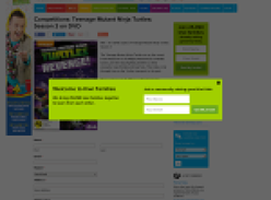 Win 1 of 5 DVD copies of Teenage Mutant Ninja Turtles: Season 3