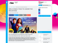Win 1 of 5 family passes to see the ASB season of Under the Mountain