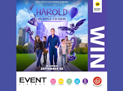 Win 1 of 5 Harold and the Purple Crayon Prize Packs