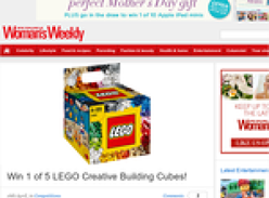 Win 1 of 5 LEGO Creative Building Cubes!