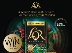Win 1 of 5 LOR Arabica Bourbon Gift Packs