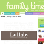 Win 1 of 5 Lullaby CDs to Win!