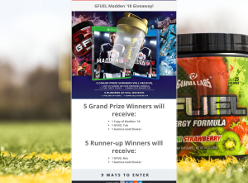Win 1 of 5 Madden NFL 18 Prize Packs or 1 of 5 GFUEL Prize Packs