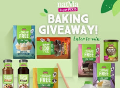 Win 1 of 5 Natvia Hampers