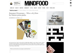 Win 1 of 5 New by Nature prize packs