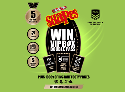 Win 1 of 5 NRL VIP Box Passes for 2 People