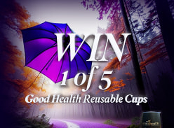 Win 1 of 5 of Our Good Health Reusable Cups