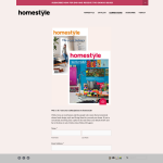 Win 1 of 5 one-year subscriptions to homestyle! - Homestyle