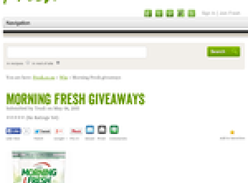 Win 1 of  5 packs of the new Morning Fresh Liquid Caps 42-packs