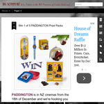 Win 1 of 5 Paddington Prize Packs