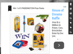 Win 1 of 5 Paddington Prize Packs