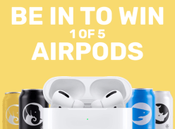 Win 1 of 5 pairs of AirPods