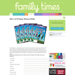 Win 1 of 5 Paper Planes DVDs