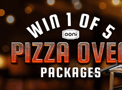 Win 1 of 5 Pizza Oven Packages