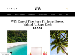 Win 1 of 5 Pure Fiji Jewel Boxes