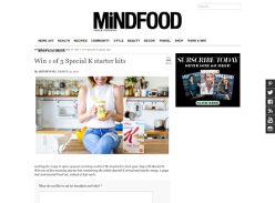 Win 1 of 5 Special K starter kits