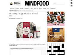 Win 1 of 5 Trilogy Botanical Beauties 