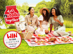 Win 1 of 500 Sunny Life Picnic Set & Blanket