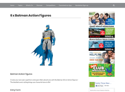 Win 1 of 6  Batman Action Figures