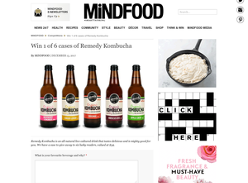 Win 1 of 6 cases of Remedy Kombucha