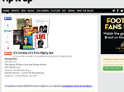 Win 1 of 6 Comedy CD's from Mighty Ape