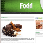 Win 1 of 6 Justine's Christmas Pudding Brownie Pack