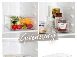 Win 1 of our 3 sets of Storage Box Fridge Bins