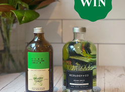 Win 1 x Celery Tonic Syrup + 1 Ecology and Co Alcohol-free Spirit