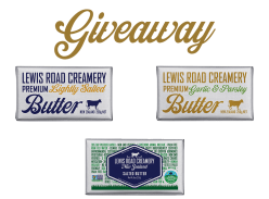Win 10 Lewis Road Creamery Premium Butter Vouchers