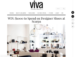 Win $1000 to Spend on Designer Shoes at Scarpa