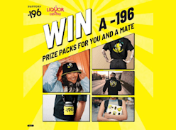 Win a -196 Goodie Bag with -196 Double 6% Range 4x 330ml Cans - Liquor Centre