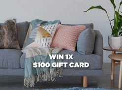 Win 1x $100 gift card for your local Furniture Zone Store