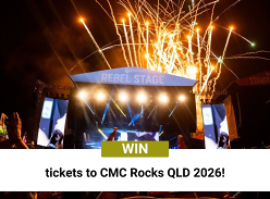 Win 2 Adult Tickets to CMC Rocks QLD 2026