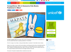 Win 2 Awesome Kids Books Published in M?ori