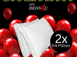 Win 2 luxurious Slumberzone Silk Pillows