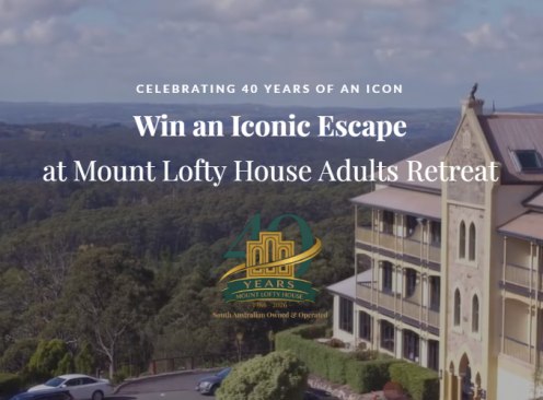 Win a 2-Night Stay at Mount Lofty House Adults Retreat - Mount Lofty House