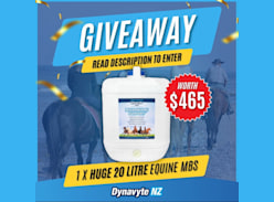 Win 20 Litres of Dynavyte Equine Microbiome Support