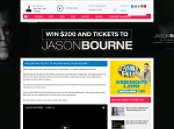 Win $200 and Tickets to Jason Bourne
