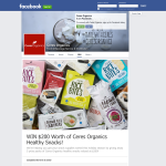 Win  $200 Worth of Ceres Organics Healthy Snacks!