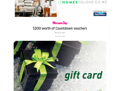 Win $200 worth of Countdown vouchers